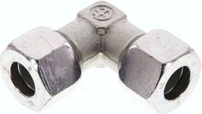 Winkel-Schneidringverschrau-bung 16 S, Stahl verzinkt