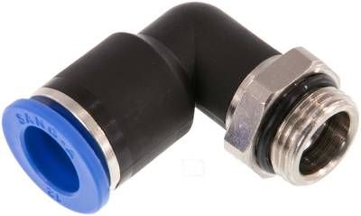 Winkel-Steckanschluss G 3/8"-12mm, IQS-Standard