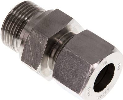 Gerade Schneidringverschr. 16 S-G 3/4", 1.4571