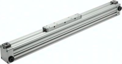Kolbenstangenloser Zylinder, Kolben Ø 18 mm, Hub 100 mm