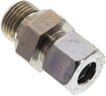 Gerade Schneidringverschr. 12 S-G 1/2", Stahl verzinkt