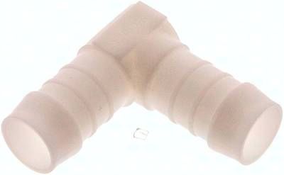 Winkel-Schlauchverbinder 19mm, POM