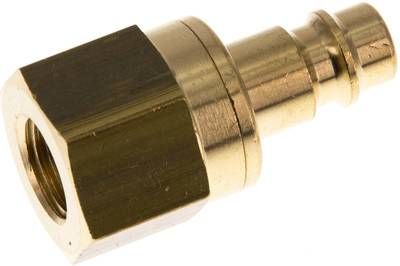 Kupplungsstecker (NW7,2) G 1/4"(IG), Messing