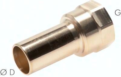 Aufschraubtülle Rp 1/2"-15mm Stecknippel, IQS-Big