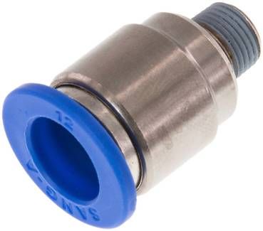 Gerader Steckanschluss R 1/8"-12mm, IQS-Standard m. Innens.