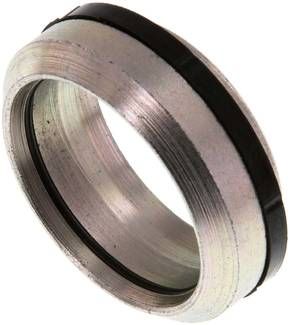 Schneidring 30 S, Stahl verzinkt mit Elastomerdichtung
