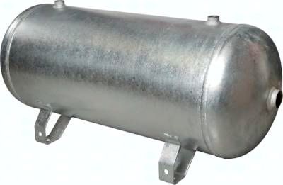 Druckluftbehälter 10 l, 0 - 11bar, Stahl verzinkt