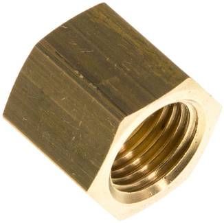 Überwurfmutter Messing, G 1/4", 9 mm
