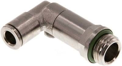 Winkel-Steckanschluss, lang G 1/4"-6mm, IQS-MSV (Hochtemperatur)