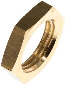 Sechskant-Gegenmutter G 3/8", Messing