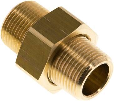 Doppelnippel trennbar R 3/4"-R 3/4", 16 bar Messing