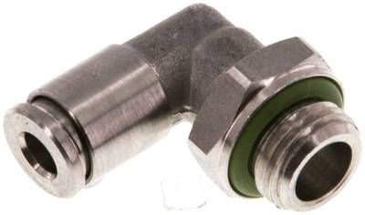 Winkel-Steckanschluss, pos. G 1/8"-4mm, IQS-Edelstahl