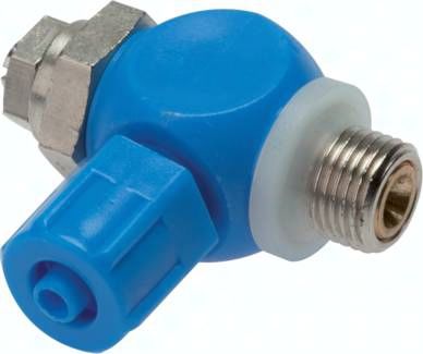 Drosselrückschlagventil G 1/8"-6 x 4mm, zuluftregelnd (A)