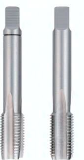 Handgewindebohrer, G 1/2", 2-teilig, DIN 5157 (DIN 253)