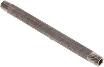 Rohrdoppelnippel R 1/8"-120mm, 20 bar 1.4571