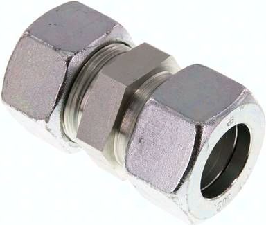 Gerade Schneidringverschrau-bung 30 S, Stahl verzinkt