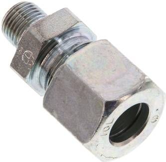 Gerade Schneidringverschr. 10 L-G 1/8", Stahl verzinkt