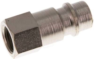 Kupplungsstecker (NW7,2) G 1/8"(IG), Stahl gehärtet & verzinkt