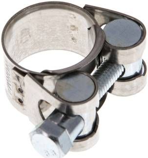 18mm Gelenkbolzenschelle, 21 - 23mm, 1.4016 (W2)