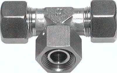 Einstellb. T-Schneidringver-schraubung 8 S, 1.4571