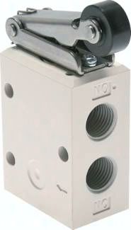 3/2-Wege Endschalter G 1/4", Kunststoffrolle