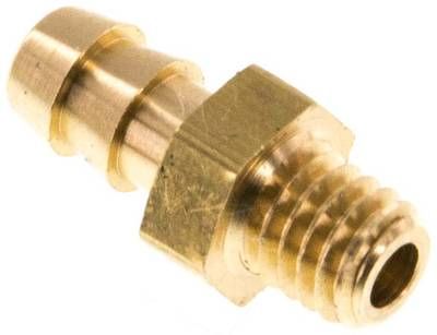 Gewindetülle M 5-4mm, 16 bar Messing