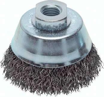 Topfbürste, 65 mm ( M14x2) Stahldraht 0,35 mm (gewellt)