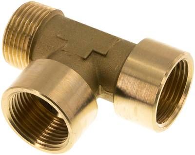 LE-Einschraubstück G 1"(IG)-R 1"(AG), 16 bar Messing