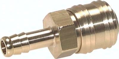 Kupplungsdose (NW7,2) 10mm Schlauch, Messing