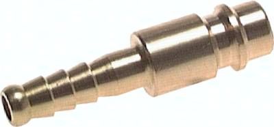 Kupplungsstecker (NW7,2) 8mm Schlauch, Messing