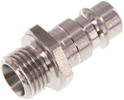 Kupplungsstecker (NW7,2) G 1/4"(AG), Edelstahl