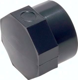 Verschlusskappe, PVC-U, Rp 1 1/4"