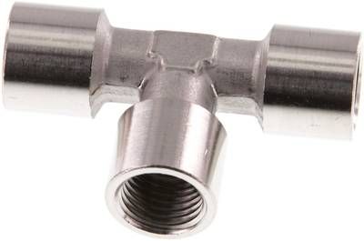 T-Stück G 1/4" (IG), 150 bar 1.4404