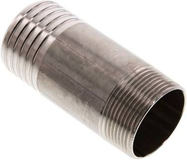 Gewindetülle ohne Bund R 1 1/2"-48 (50)mm, 1.4571