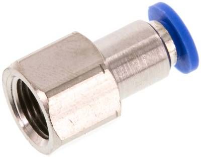 Steckanschluss m. Innengew. G 1/8"-4mm, IQS-Standard