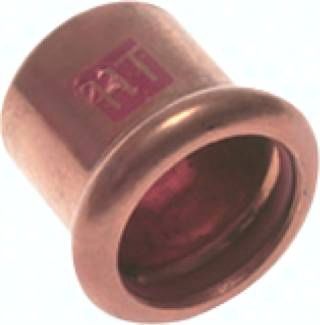 Pressfitting, Verschlusskappe, 54mm, Kupfer / Kupferlegierung
