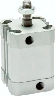 ISO 21287-Zylinder, einfachw., Kolben 100mm, Hub 25mm