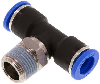 T-Steckanschluss R 3/8"-10mm, IQS-Standard