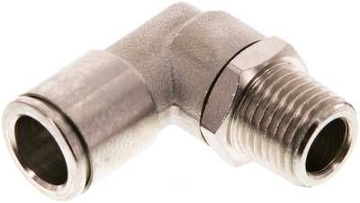 Winkel-Steckanschluss R 1/4"-10mm, IQS-MSV (Hochtemperatur)