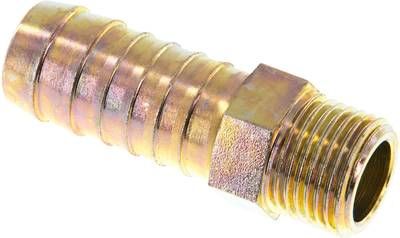 Gewindetülle G 1/2"-19mm, 25 bar Stahl verzinkt