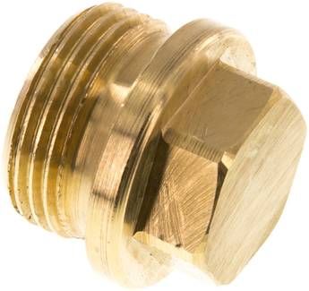 Verschlussstopfen Außenskt. G 1", 16 bar Messing