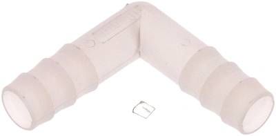 Winkel-Schlauchverbinder 10mm, PVDF