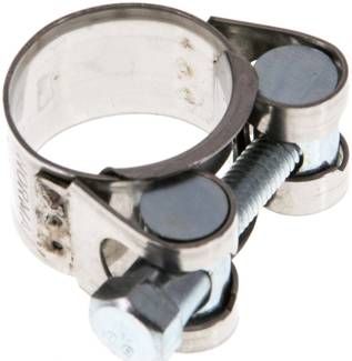 18mm Gelenkbolzenschelle, 23 - 25mm, 1.4016 (W2)