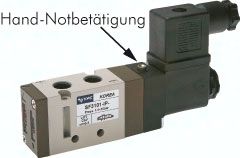 5/2-Wege Magnetventil, G 1/8", Federrückstellung, 24 V=