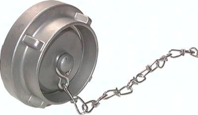 Storz-Blindkupplung 38 (51mm), Aluminium (geschmiedet)