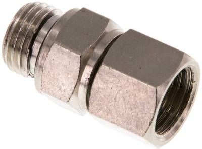 Drehverschraubung G 1/4"(AG)-G 1/4"(IG)