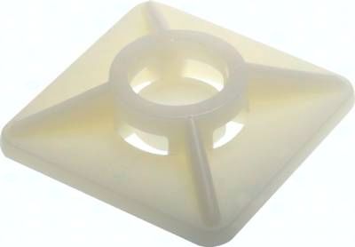 Klebesockel für Kabelbinder (4,8mm)