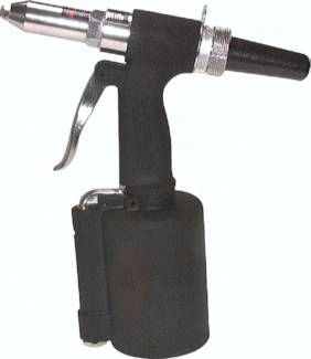 Pneum. Blindnietpistole, Niet-Ø 2,4 - 3,2 - 4 - 4,8 - 5 mm
