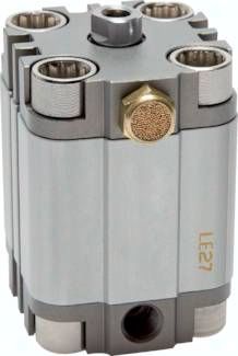 Kompaktzylinder, einfachwir-kend, Kolben 12mm, Hub 10mm