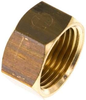 Verschlusskappe G 3/8", 16 bar Messing